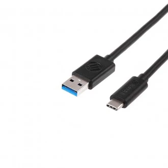 USB 3.1 type C - type A 1,0 m black