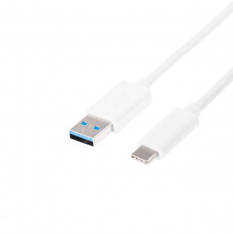 USB 3.1 type C - type A 1,0 m white