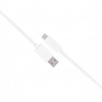 USB 3.1 type C - type A 1,0 m white Generacja M