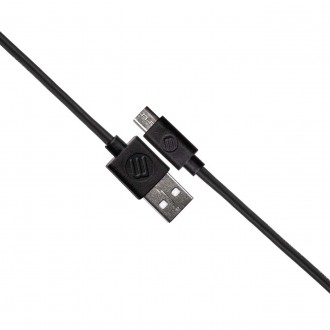 Przewód USB 1m czarny Generacja M