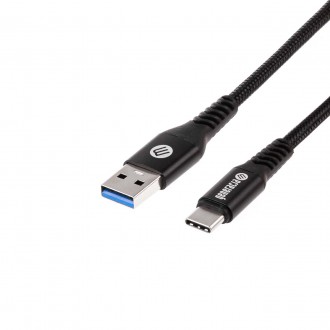 USB 3.1 typ C - typ A 1,3 m czarny Generacja M