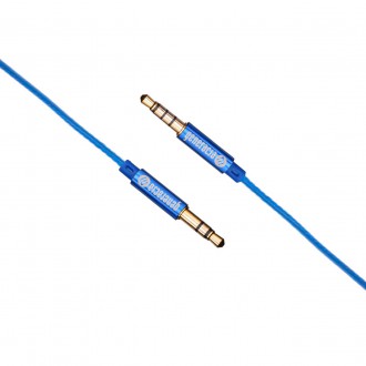 Przewód Audio 1,3m niebieski Generacja M