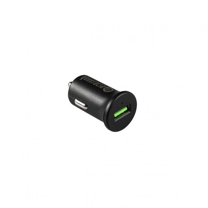 Quick Charge 3.0 USB car charger black Generacja M