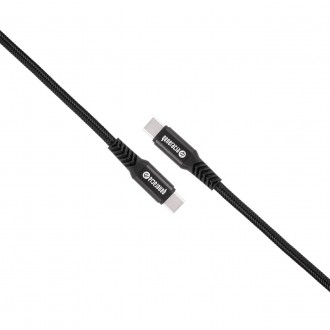 Cable USB 2.0 Type C to Type C 0.8 m PET Generacja M