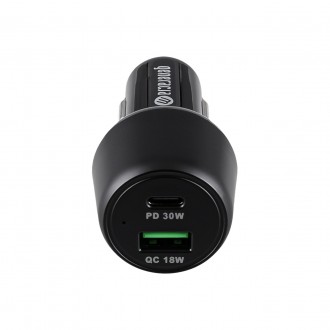 Ładowarka samochodowa 48W PD + QC