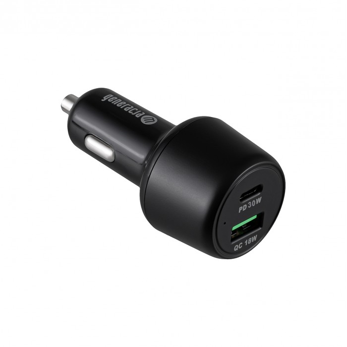 Ładowarka samochodowa 48W PD + QC