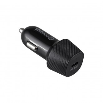 Ładowarka samochodowa 30W PD (czarna)