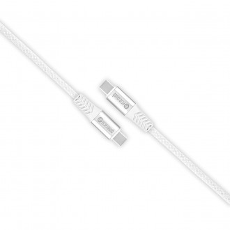 Przewód USB 2.0 typ C - typ C (0,8 m) Nylon48 (b)